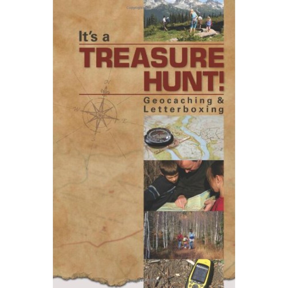It's a Treasure Hunt! Geocaching & Letterboxing Spiral-bound Book family fun